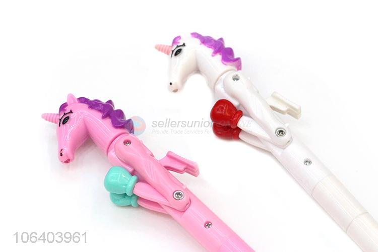 Unique Design Unicorn Shape Ball-Point Pen