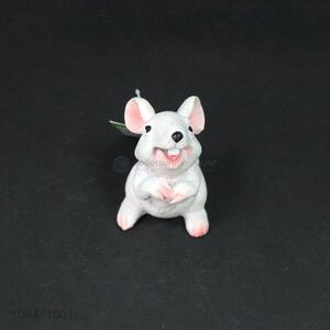 Promotional custom mouse ornament resin craft for souvenir and decoration