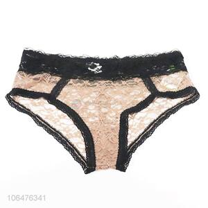 Newly designed women lace underpants ladies sexy panties