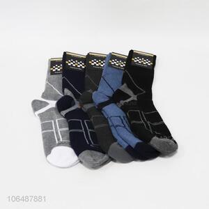 High Quality Soft Breathable Long Sock For Man