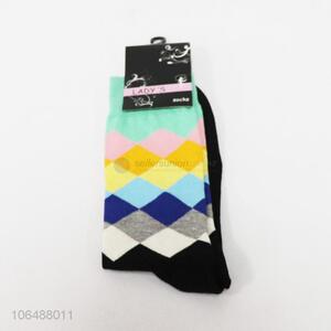 Hot Sale Breathable Long Sock For Ladies