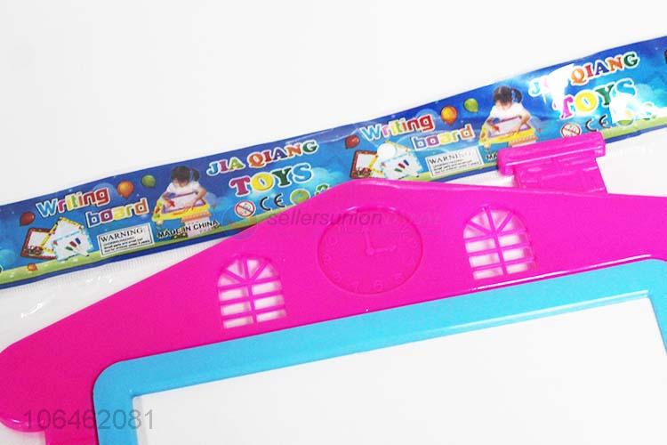 Newest house shaped magnetic writing board educational toy