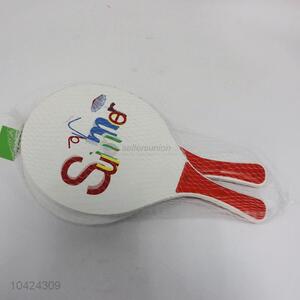 Premium quality beach ball racket 2 racket with 1 ball designs