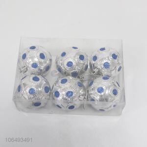 Professional supply festival decorations 6pcs Christmas balls