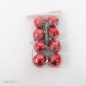 Suitable price Xmas decorations 6pcs Christmas balls