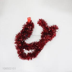 Good Sale Christmas Wool Top Colorful Christmas Tinsel