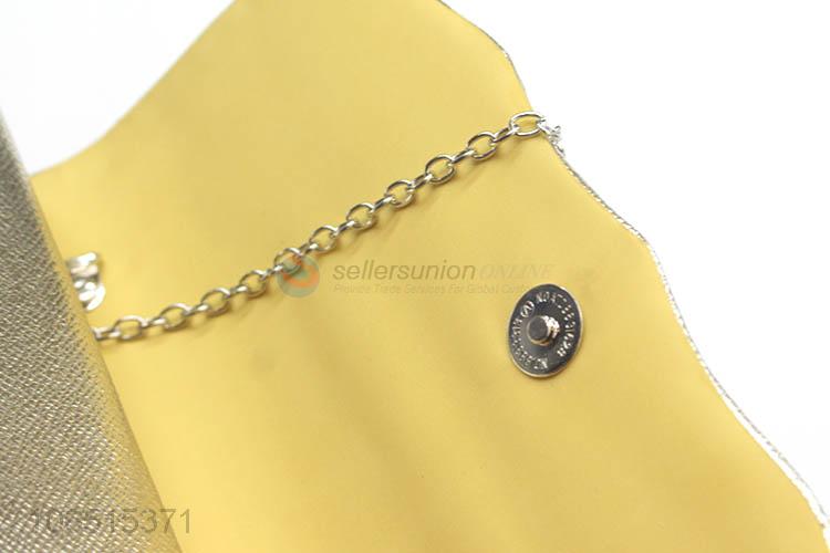 Hot sales fashion rhinestone evening bag messenger bag with chain strap