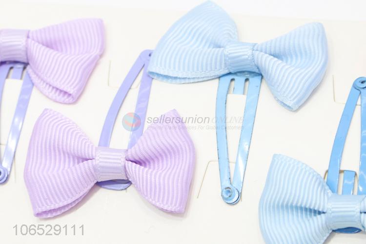 High Quality Boutique Bow Hair Clip Hairpins Set For Kids Girl