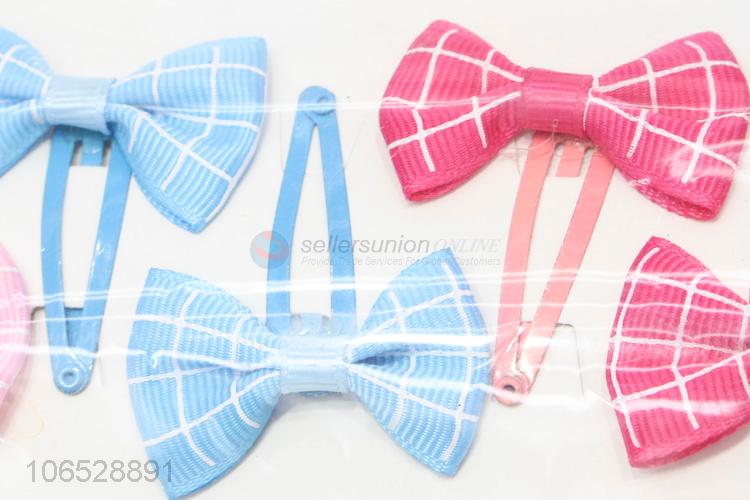 Unique Design Children Toddler Bow Hair Clip Bow Accessories Hairpin Set