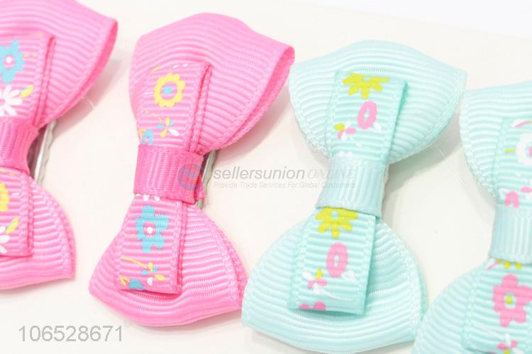 New Style Bow Hair Clip Bow Hairpin Set For Baby Children