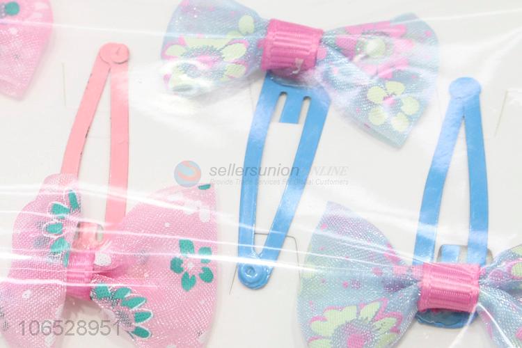 Lowest Price Kids Gift Hair Clips Cute Bow Hairpins Set