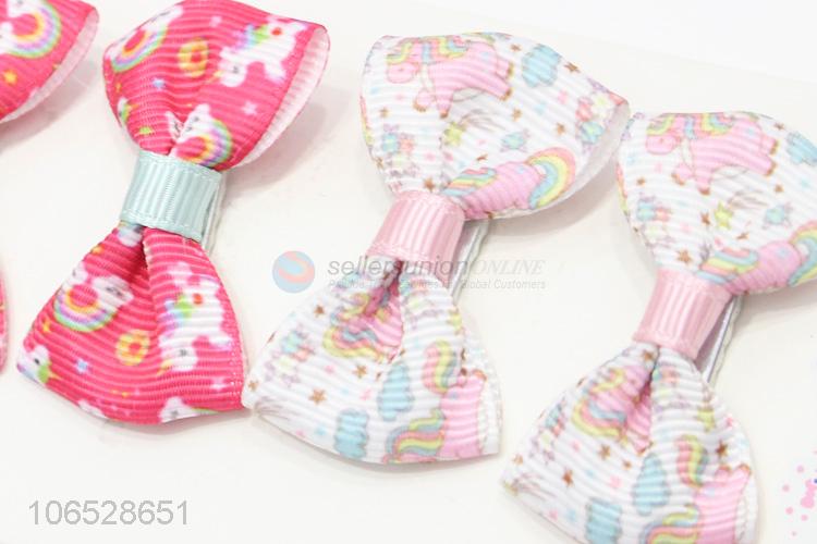 Good Quality Lovely Bow Hair Clip Accessories Baby Hairpin Set For Girls