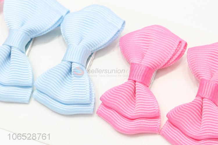 Top Selling Children Birthday'S Gift Bow Hairpin Kids Hair Clip Set