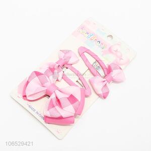 Wholesale Children'S Hair Accessories Beauty Girls Hairgrips Bow Hairpins Set