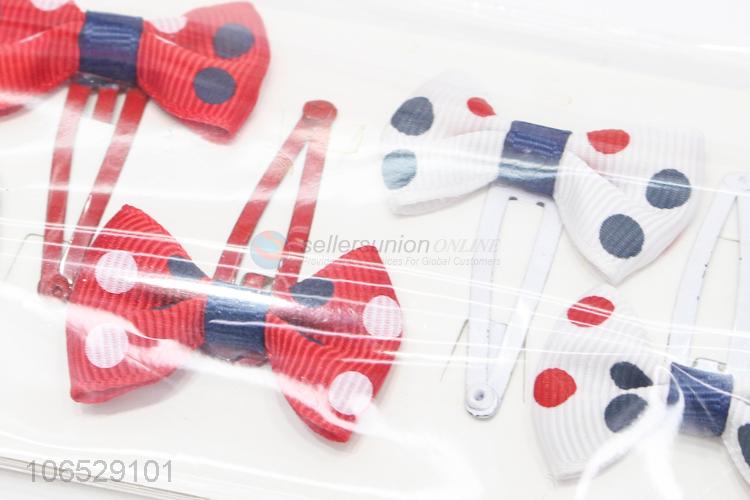 Wholesale Cute Hair Accessories Bow Knot Hairpins Set For Hair Decoration