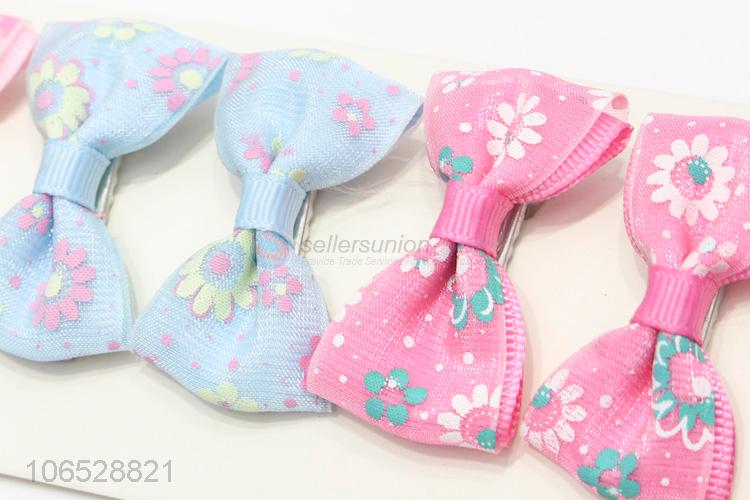 Cheap Price Hair Accessories Supplies Bow Hairpin Set For Girls