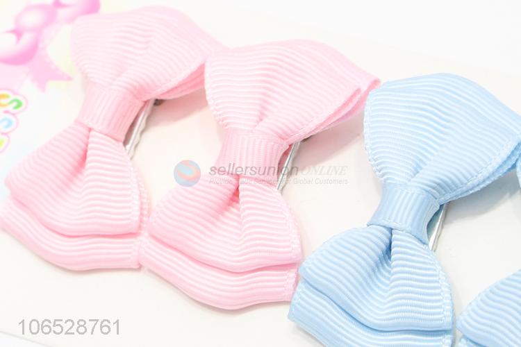 Top Selling Children Birthday'S Gift Bow Hairpin Kids Hair Clip Set