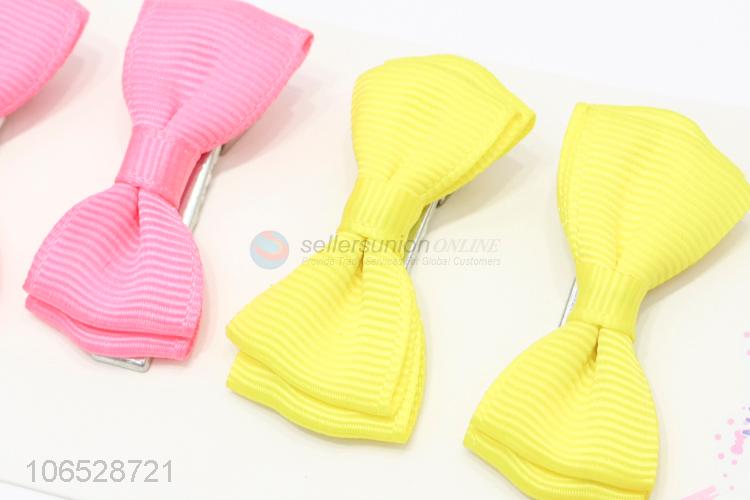 Hot Selling Girls Hair Accesory Kids Bow Hair Clip Set