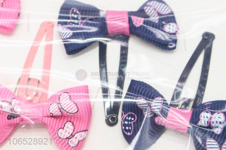 Wholesale Fashion Popular Girl Bow Hairpin Set Hair Accessories