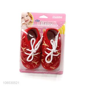 Hot Sale Cheap Soft Sole Breathable Newborn Baby Shoes