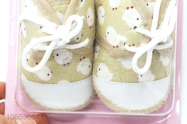 Good Sale Check Pattern Cute Baby Shoes Thin Shoe