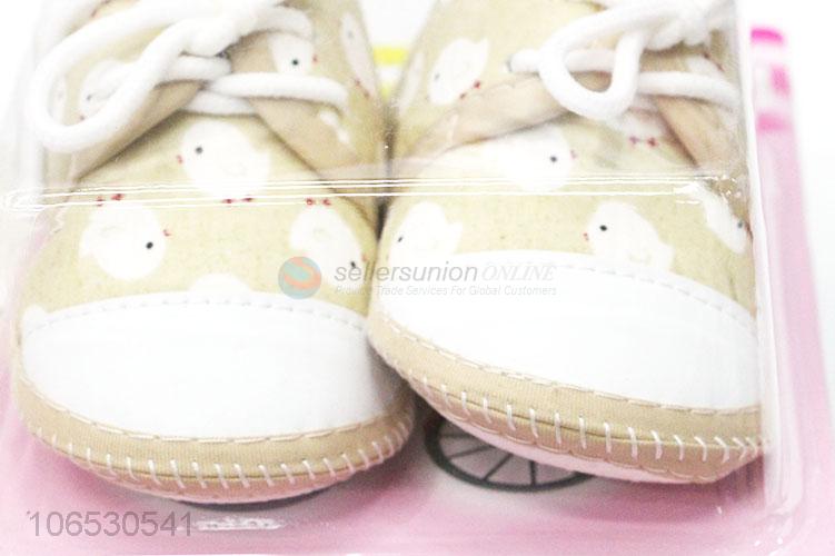 Good Sale Check Pattern Cute Baby Shoes Thin Shoe