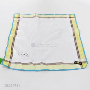 Reasonable price 100% cotton custom men handkerchief