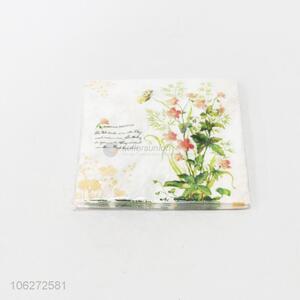 Top supplier colorful 33*33cm paper napkins for hotel