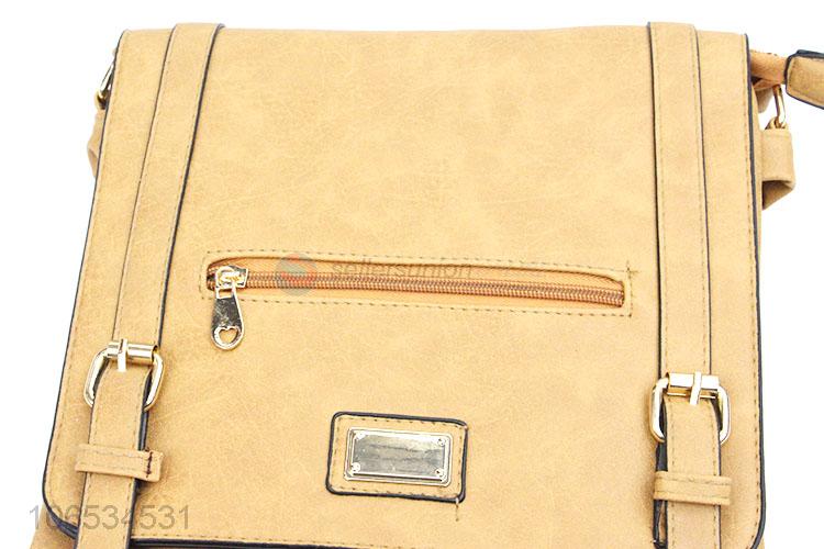 Good Price Semi-Pu Leather Women Shoulder Bags Flap Crossbody Bag