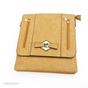 Wholesale High Quality Women Pu Leather Flap Crossbody Bag