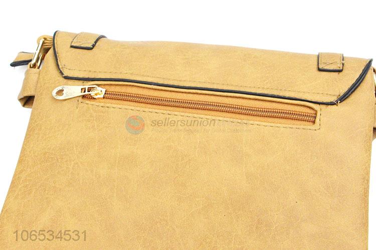 Good Price Semi-Pu Leather Women Shoulder Bags Flap Crossbody Bag