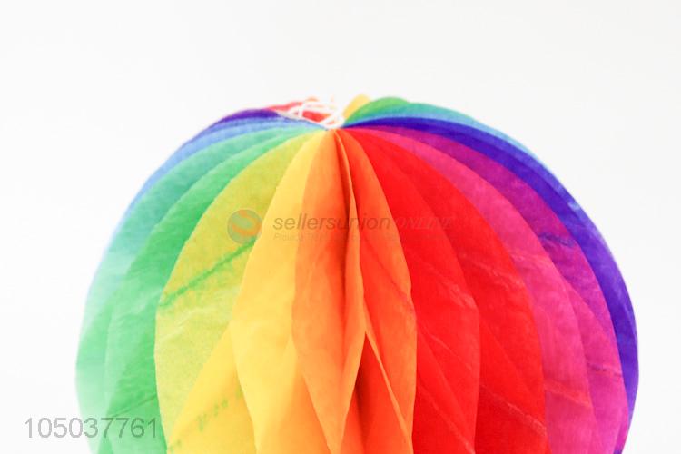 Paper items, 25cm, color honeycomb balloon opp