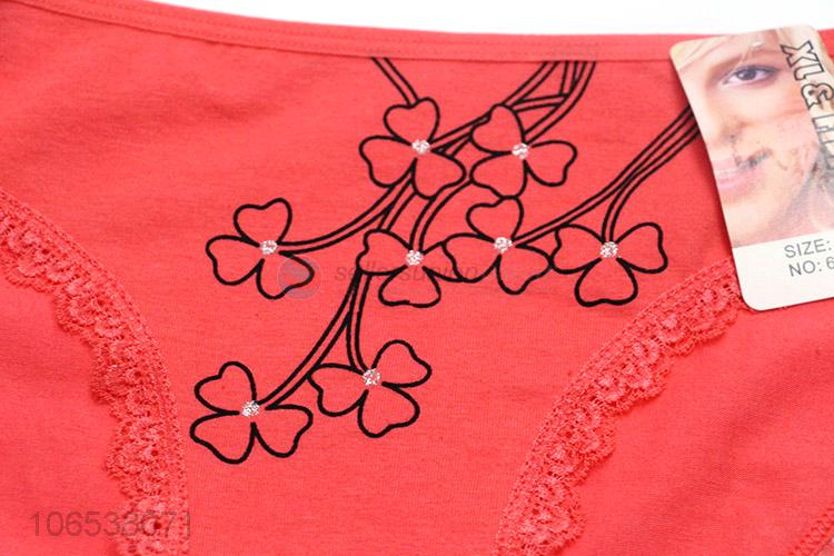 Best Quality Ladies Lace Underpants Ladies Cotton Underwear