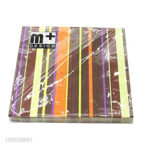 China factory disposable printed hotel paper napkin paper tissues