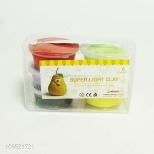 Custom 6 Pieces Super-Light Clay Non-Toxic Plasticine