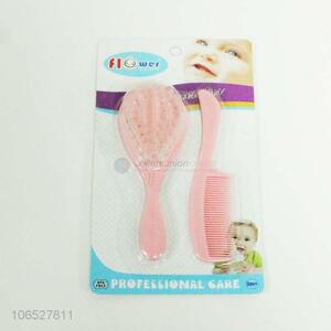 New Design Plastic Baby Comb Baby Brush Set