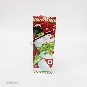 Good Sale Christmas Series Red Wine Bag