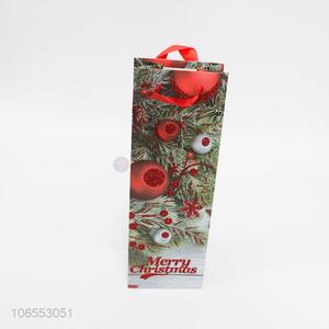 Wholesale Color Printing Paper Wine Bag