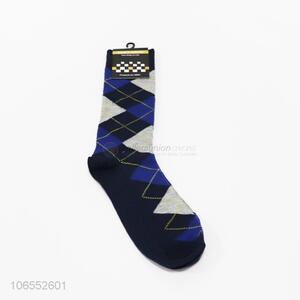 Wholesale price men's autumn and winter warm breathable polyester socks