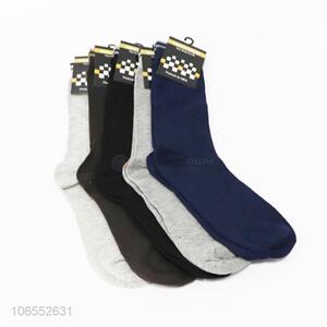 Bottom price men socks breathable comfortable polyester socks