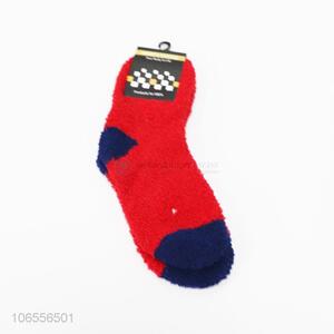 Wholesale Super Soft Plush Sock Winter Fluffy Microfiber Socks