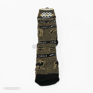 Wholesale price thick men socks breathable socks