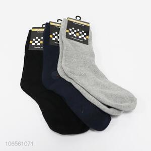 Fashion Terry Socks Breathable Sock For Man