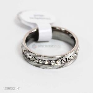 Fashion Style Alloy Ring Diamond Finger Ring