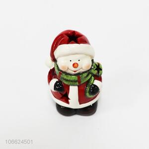 Cute Design Christmas Ornaments Ceramic Crafts