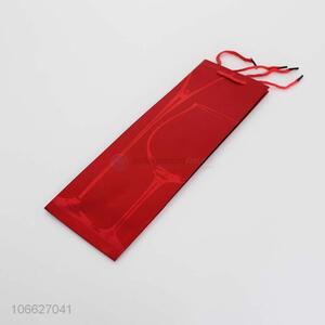 Suitable price custom logo paper wine bag gift bag