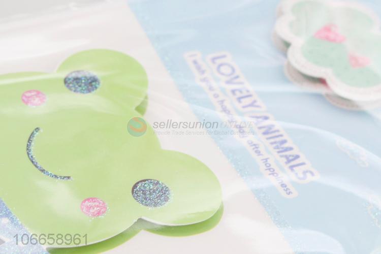 Cute Frog Pattern Paper Greeting Card