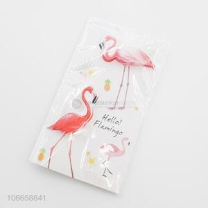 New Arrival Flamingo Pattern Greeting Card