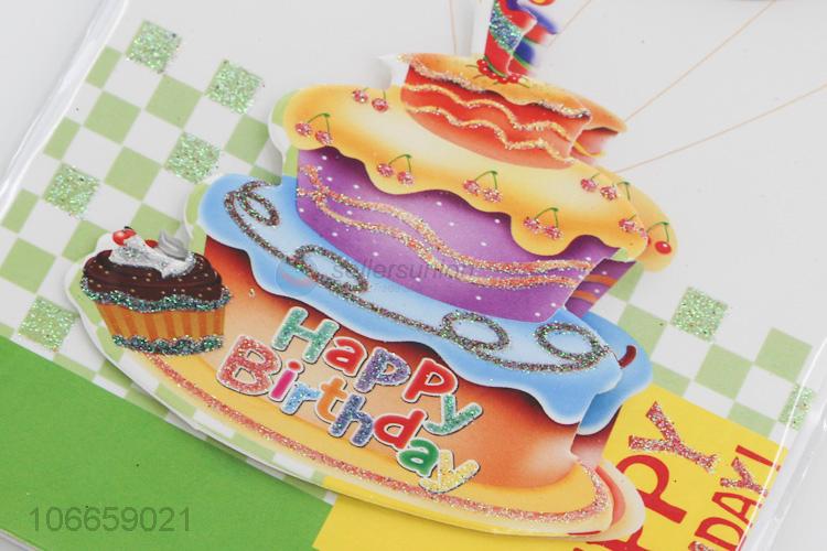 High Quality Paper Greeting Card For Birthday