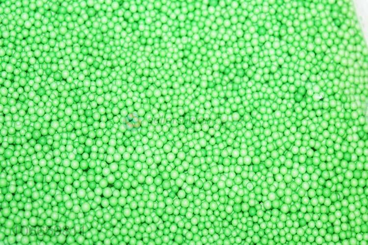 绿色泡沫颗粒